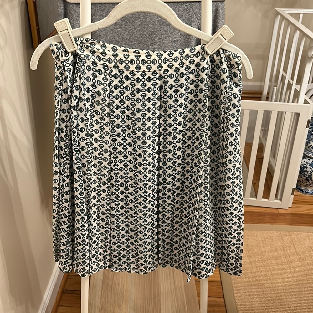 Tory Burch Printed Pleated Skirt